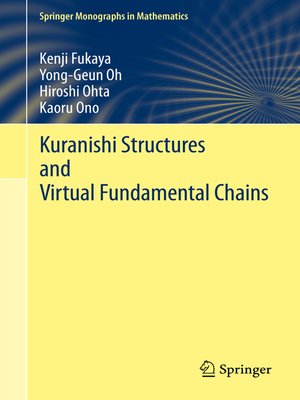 cover image of Kuranishi Structures and Virtual Fundamental Chains